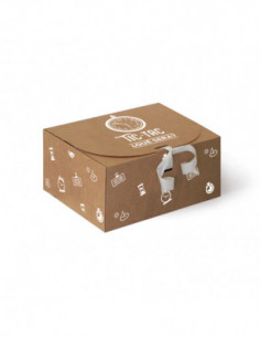 CAJA CARTON DIVERTIDA FRASETIC-TAC 25X20X12 CM