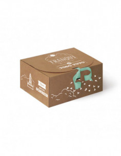 CAJA CARTON DIVERTIDA FRASETRANQUI 25X20X12 CM