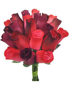 CAJA 800 ROSAS COLOR ROJAS 2