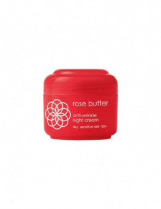 MANTECA DE ROSA CREMA DE NOCHE<br>ANTIARRUGAS