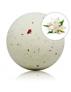 Bomba Baño Espumosa 140gr. Jazmin Con Pétalos