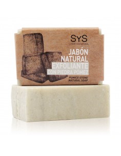 Caja 8 Jabón Natural 100 gr. exfoliante piedra pómez