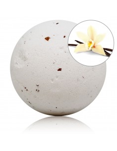Bomba Baño Espumosa 140gr. 
BOMBA BAÑO ESPUMOSA 140 GR. Vainilla Con Pétalos