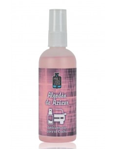 AMBIENTADOR COCHE PULVERIZABLE 100 ML. ALGODON AZUCAR
