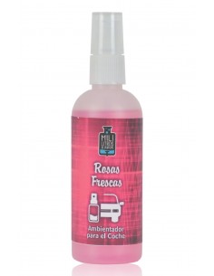 AMBIENTADOR COCHE 100 ML. – PULVERIZABLE ROSAS FRESCAS