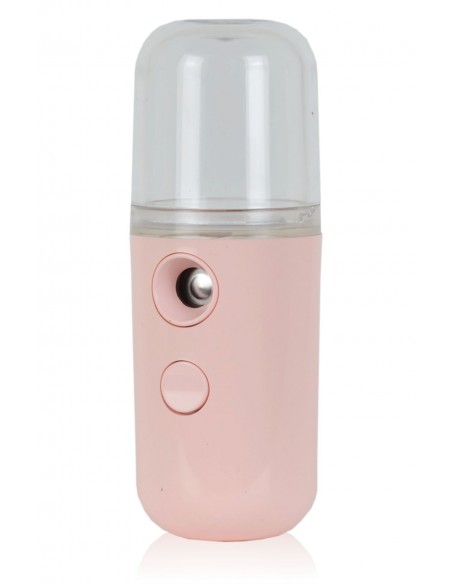 HUMIDIFICADOR 30 ML. C/BATERIA RECARGABLE COLOR ROSA