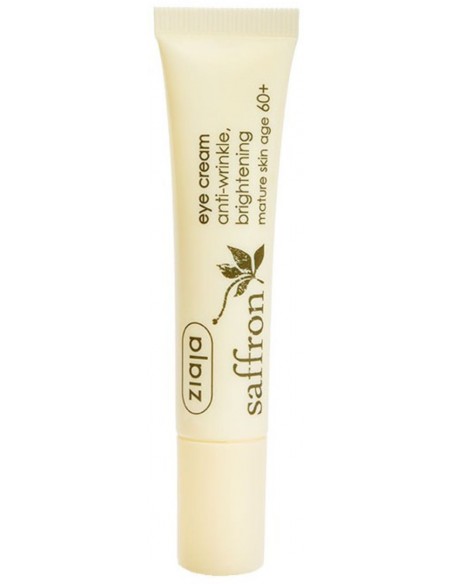 Azafrán Crema contorno de ojos antiarrugas con efecto  iluminador