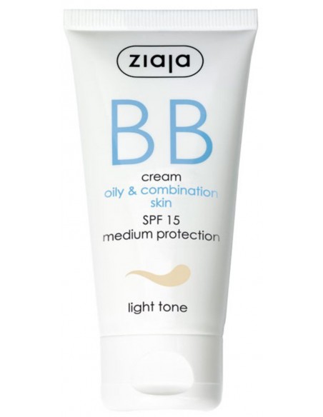 BB cream pieles grasas y mixtas SPF15 Tono Claro 50 ml