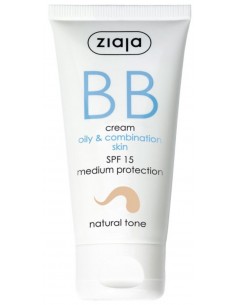 BB cream Pieles grasas y mixtas SPF15 Tono Natural 50 ml