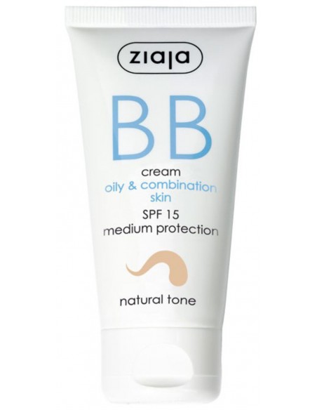BB cream Pieles grasas y mixtas SPF15 Tono Natural 50 ml