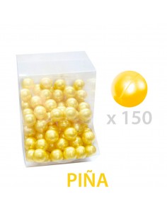 PERLAS DE ACEITE PIÑA CON DISPENSADOR  150 UNIDADES
