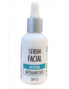 SERUM FACIAL ANTIMANCHAS - ANTIEDAD - SPF15 - 30 ML