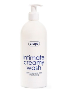 Loción cremosa de higiene íntima hidratante con ácido hialurónico  500 ml