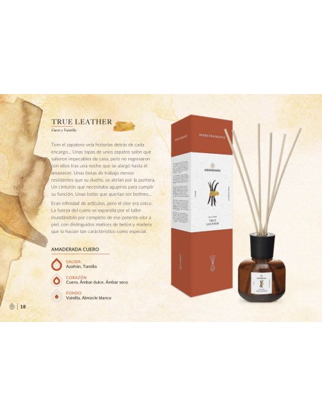 MIKADO 200 ML. LUXURY TRUE LEATHER - CUERO