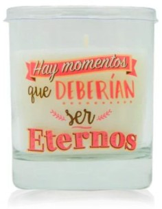 Vela aromática en vaso con...