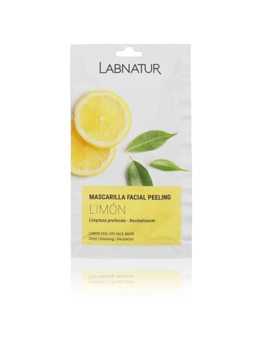 Caja 24 Mascarilla Facial Peeling Limón 10 ml (caja 24 unidades)