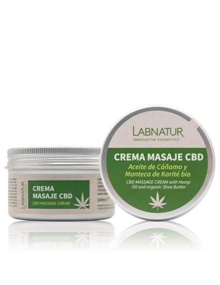 Crema Masaje CBD 100ml Labnatur