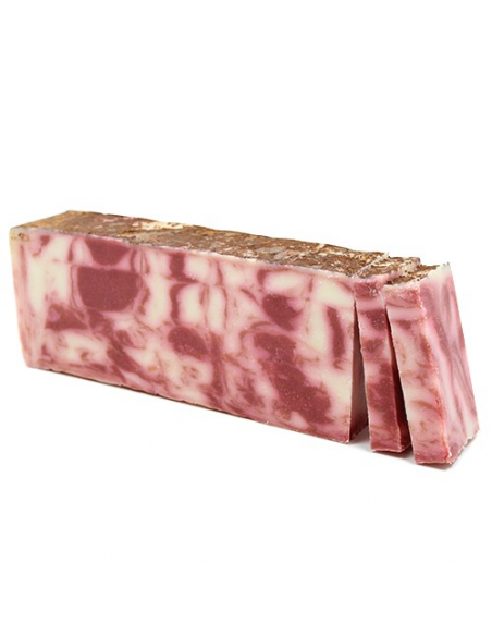 Jabón Natural al Corte Arcilla Roja 1250 g (aproximadamente)