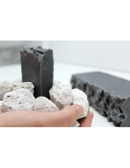 Jabón Natural al Corte Piedra Pómez Exfoliante 1250 g (aproximadamente)