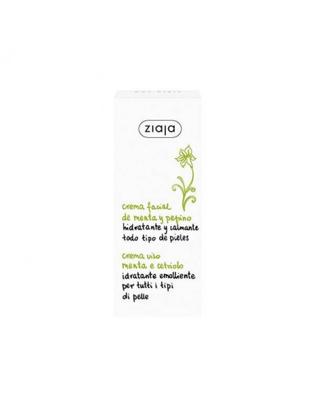 PEPINO Y MENTA Crema facial hidratante 50 ml