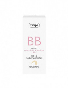 BB cream pieles normales, secas y sensibles SPF15 Tono Natural 50 ml 2