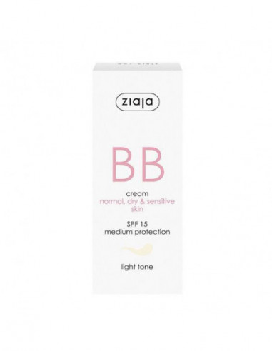 BB cream pieles normales, secas y sensibles SPF15 Tono Claro 50 ml