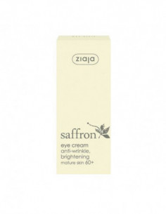Azafrán Crema contorno de ojos antiarrugas con efecto  iluminador