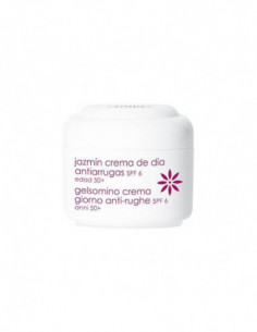 Jazmin crema facial de día antiarrugas SPF6 2